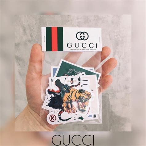 gucci auto stickers|Gucci stickers for sale.